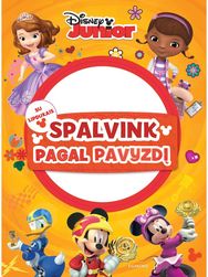 Junior. Spalvink pagal pavyzdį su lipdukais